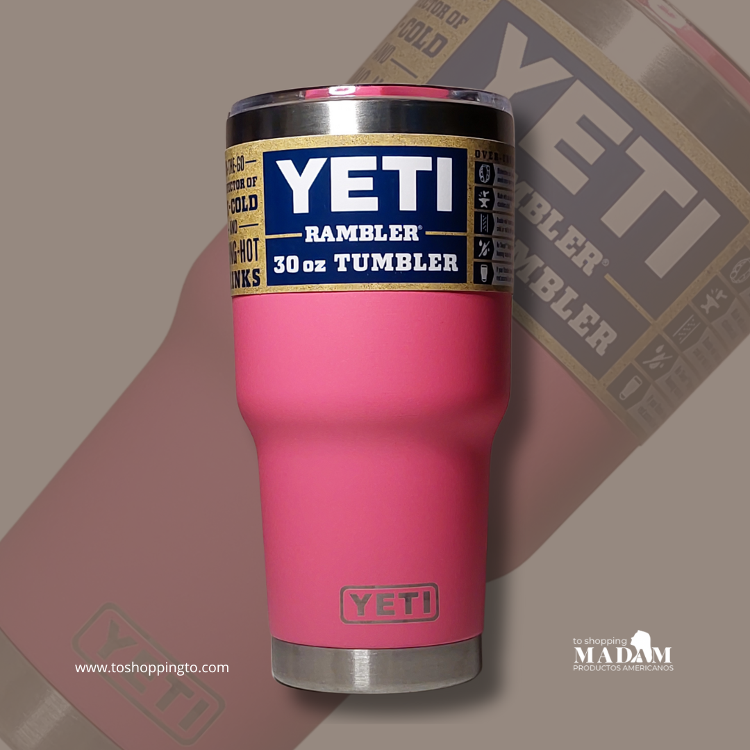 Termo Yeti Rosa 30 oz: Estilo y rendimiento en cada sorbo