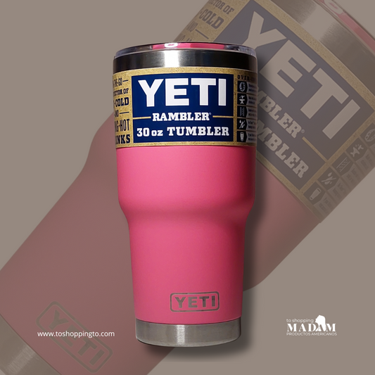 Termo Yeti Rosa 30 oz: Estilo y rendimiento en cada sorbo